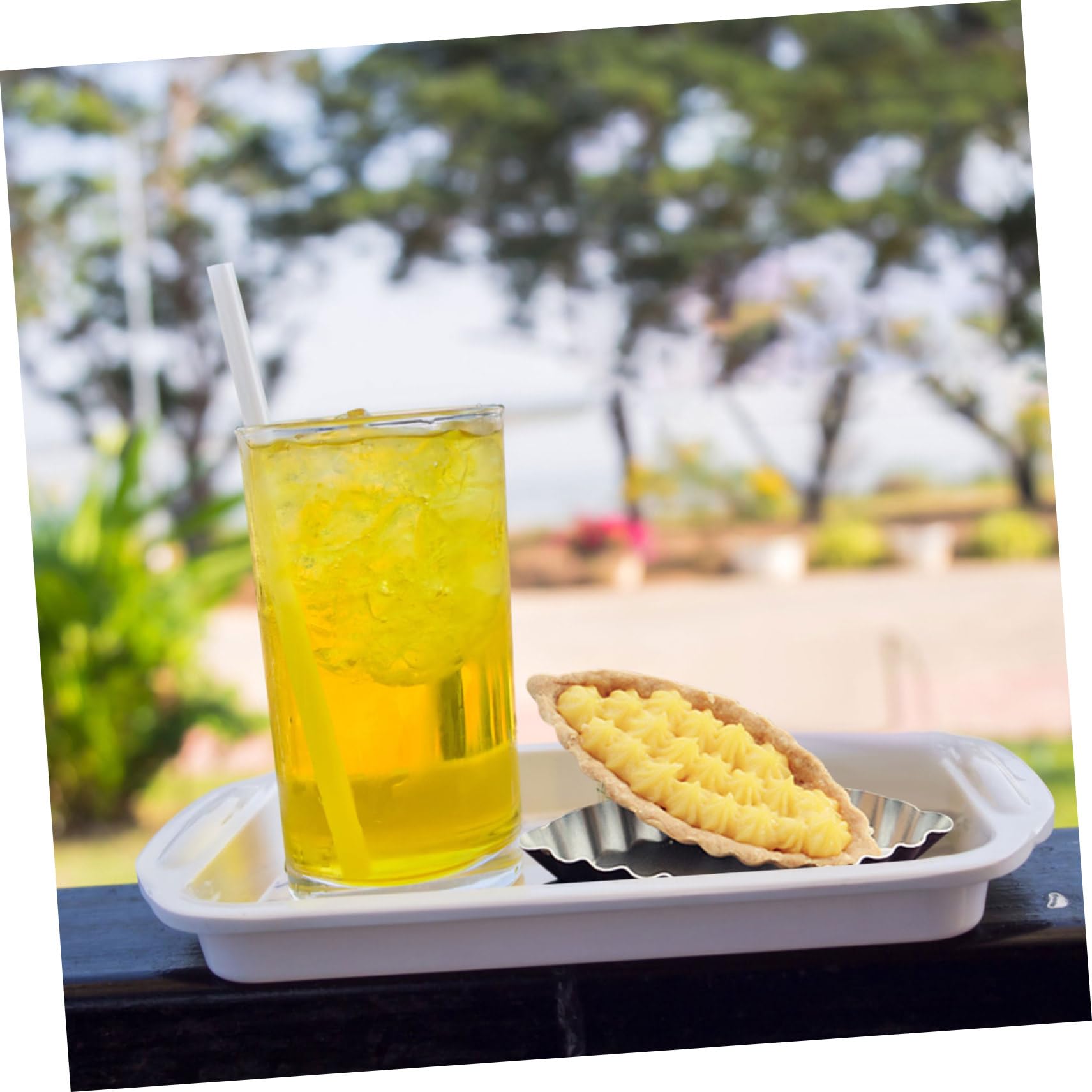 NAMOARLY 6Pcs Aluminium Alloy Dessert Baking Mold Cake Baking Molds for Egg Tarts Creative Baking Trays for Home and Professional Use