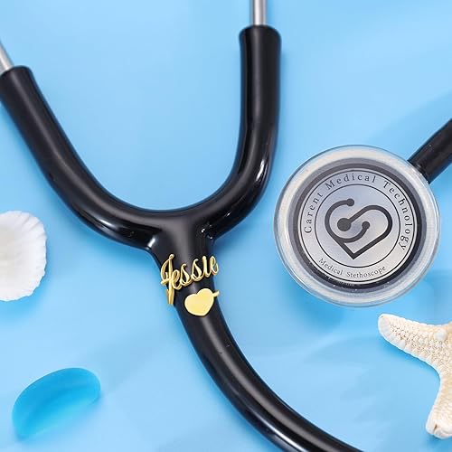 Miniatura 2 de Etiqueta de nombre de estetoscopio personalizada, dijes de estetoscopio personalizados para enfermeras, etiqueta de identificación de estetoscopio,