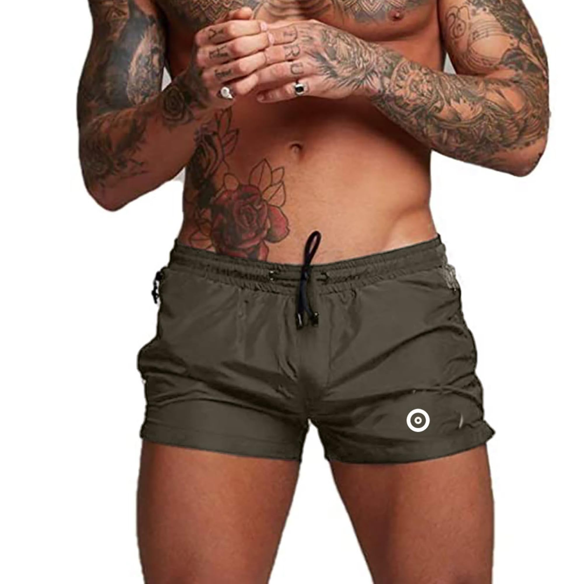 Ducomi Bob Costume Mare Uomo – Pantaloncini Boxer Corti ad Asciugatura Rapida con Doppia Tasca per Nuoto, Beach Volley, Surf