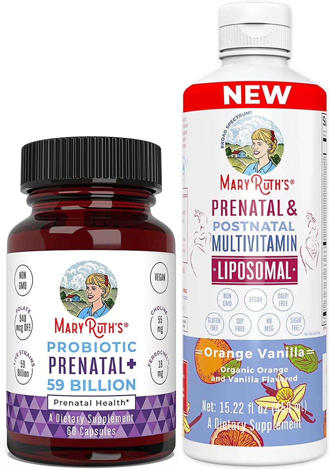 Buy Vegan Prenatal+ Probiotic Capsules & Prenatal & Postnatal