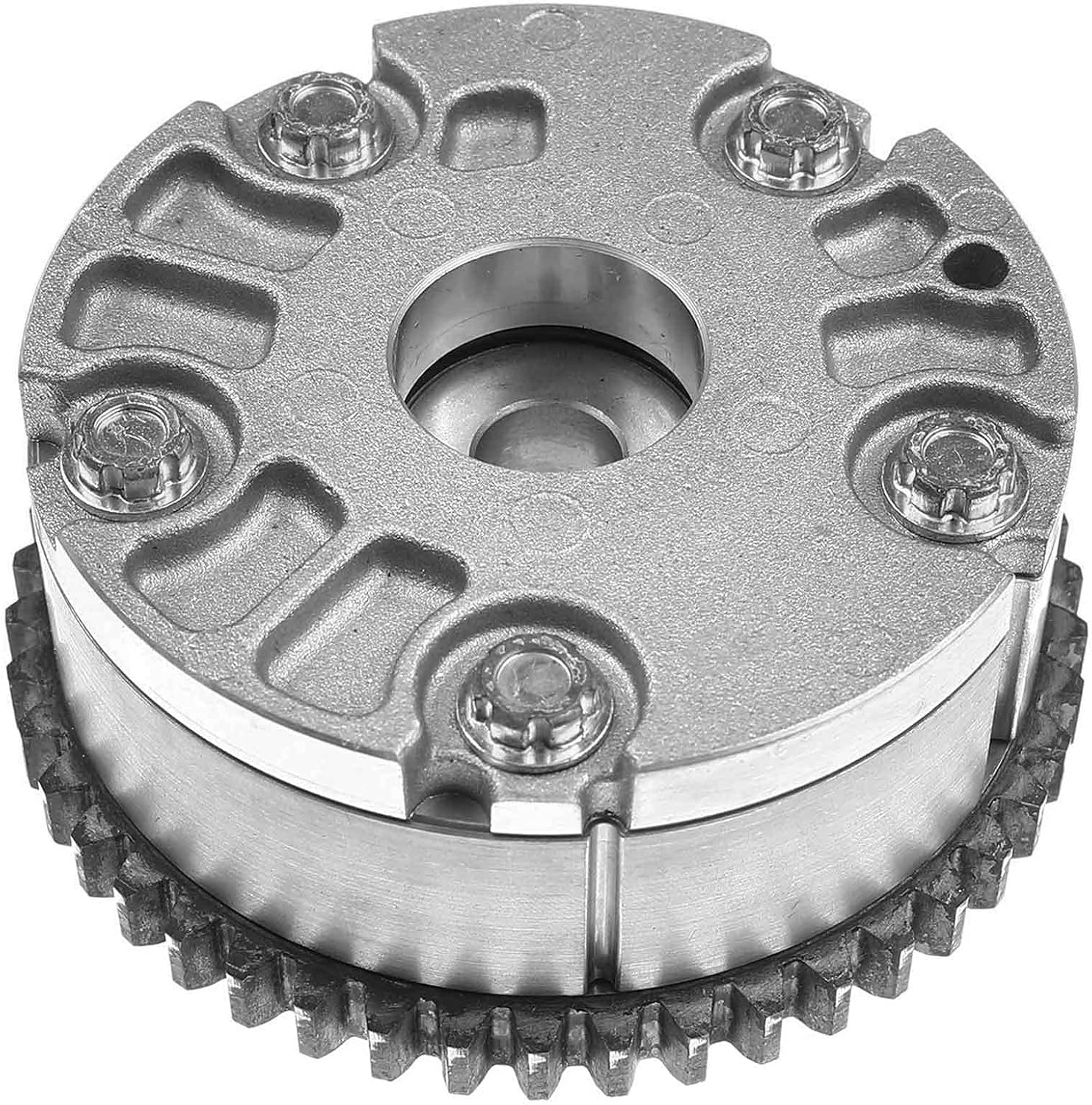 A-Premium Intake Variable Valve Timing Sprocket Camshaft Phaser Adjuster Compatible with Nissan Cube 2009 2010 2011 2012 2013 2014, Replace# 13025EN200, 13025EN20A