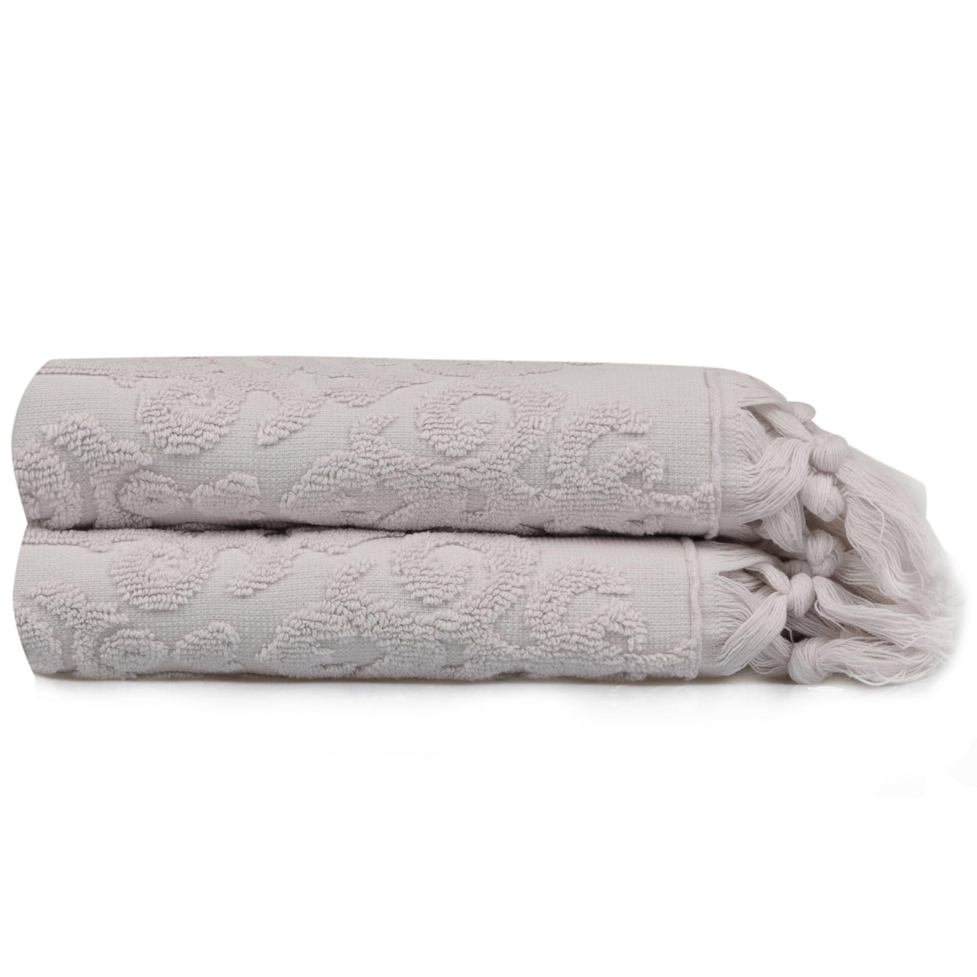 WELL HOME MOBILIARIO & DECORACIÓN ecru 2 Piece Hand Towel Set, 50x90 - Image 2