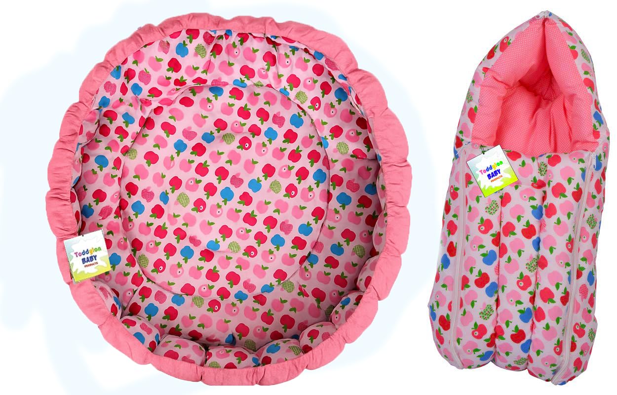 Toddylon Baby Gifts Set for New Born Unisex Clothing Gift Hamper 26 in 1 Products All Newborn Combo Hospital Kit | Clothes | Maternity Essentials | Infant Essential | Baby Shower (0-6 Months) (Pink)