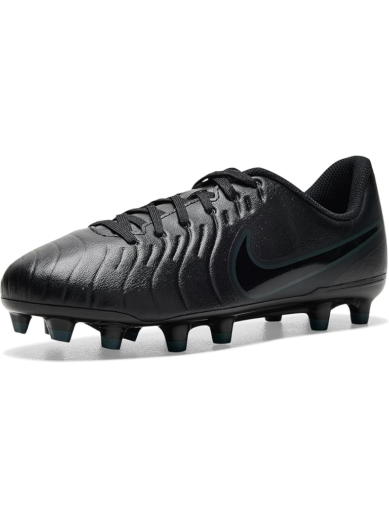 Black Nike Jr. Tiempo Legend 10 Club Multi-ground Low-top Soccer Cleats (little Kid/Big Kid)