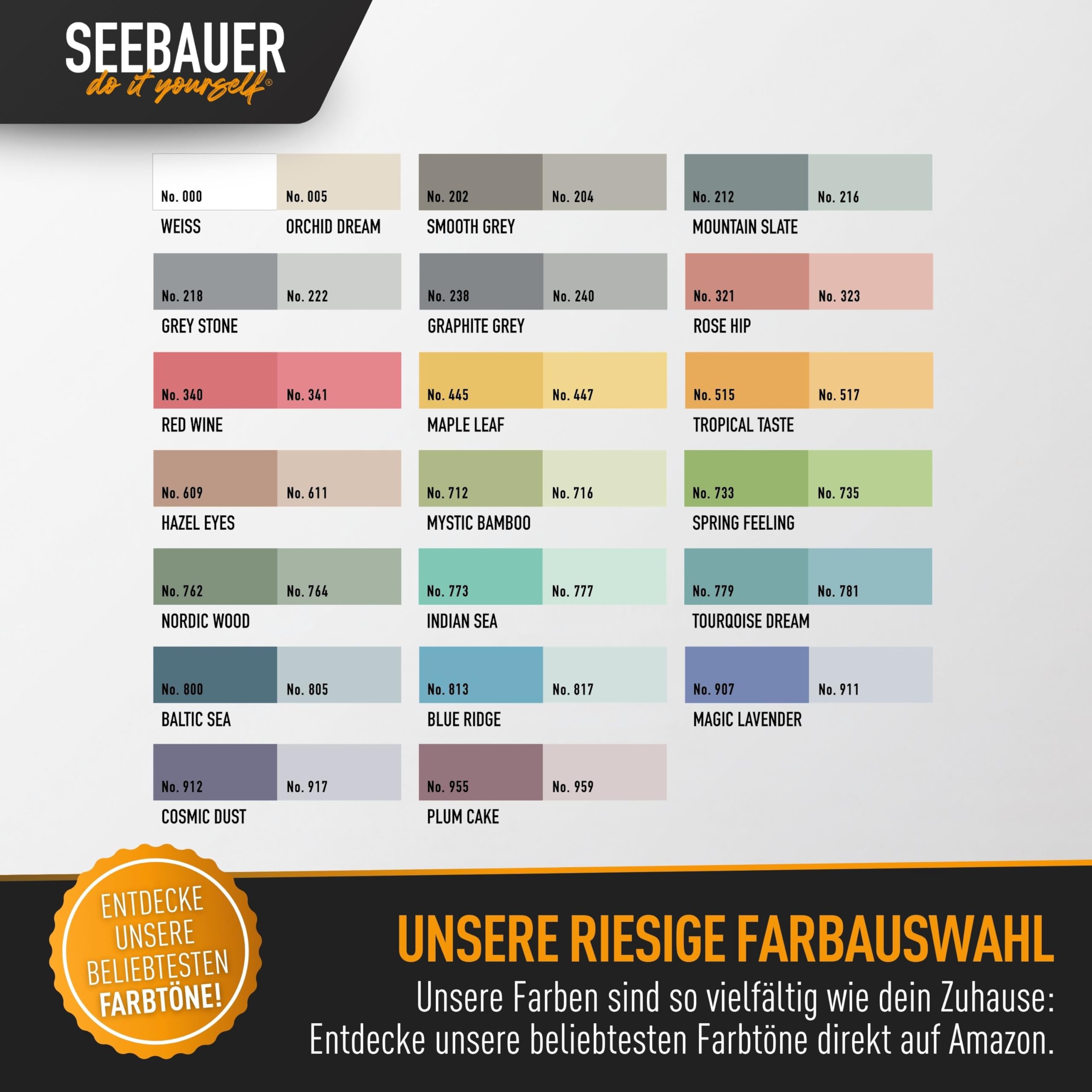 Kreidefarbe für Möbel Grau 750ml Graphite Grey Möbelfarbe ohne Schleifen Holzfarbe extra matt hohe Deckkraft