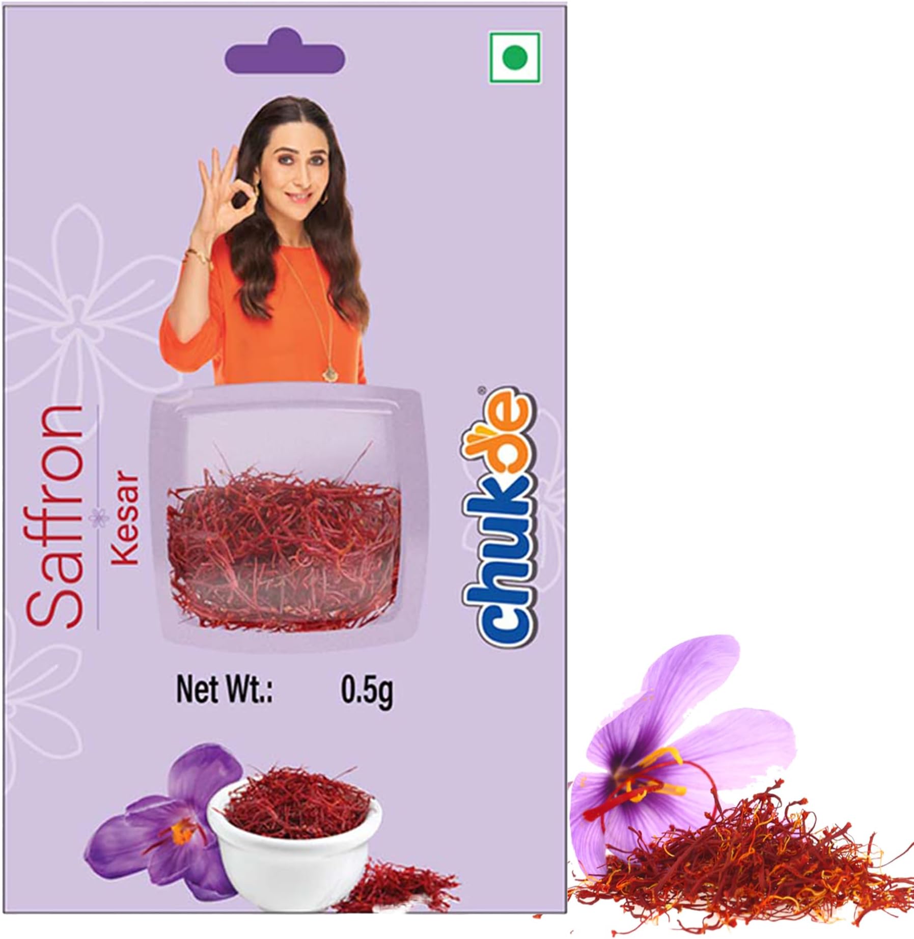 Chukde Kesar, Saffron, 0.5g