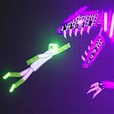 Superhuman with Full Immortality Attack Purple Monsters in People Playground