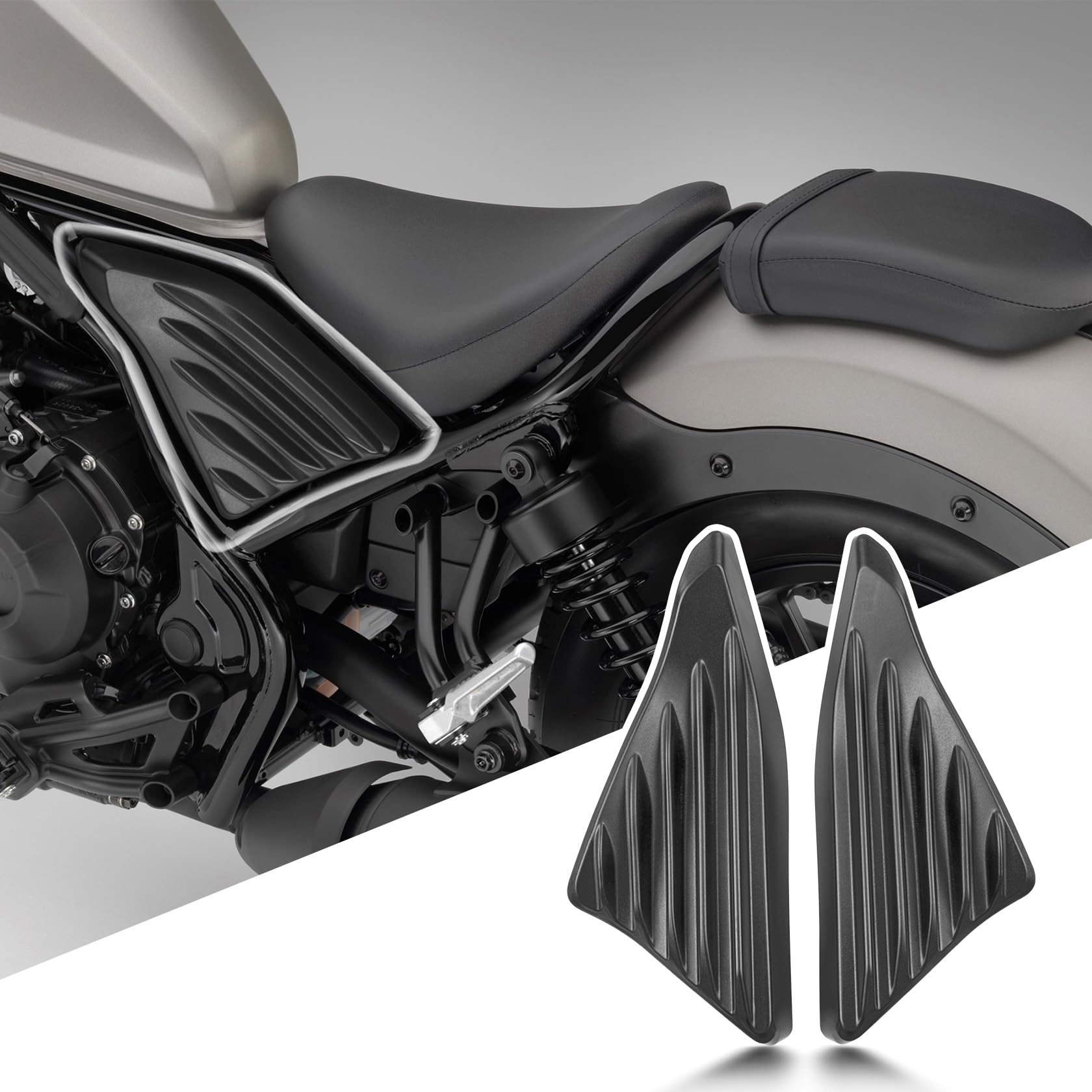 Moto CMX 500 300 Cadre de Siège Arrière Panneau de Remplissage Latéral Revêtement d'habillage Garde Carénage Kits de Capot pour H-onda Rebel cmx500 cmx300 2017-2023