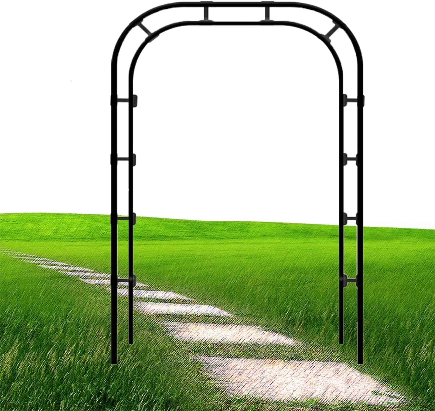 Tonnelle Décorative de Pergola pour Allée Fleurie et Vignes de Plantes Grimpantes