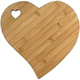 Heart Shaped Charcuterie Board - Heart Charcuterie Board Chautierre Board Brisket Cutting Board Charcuterie Meat And Cheese Platter Unique Cheese Board Wooden Cutting Board Cool Cutting (Bamboo)