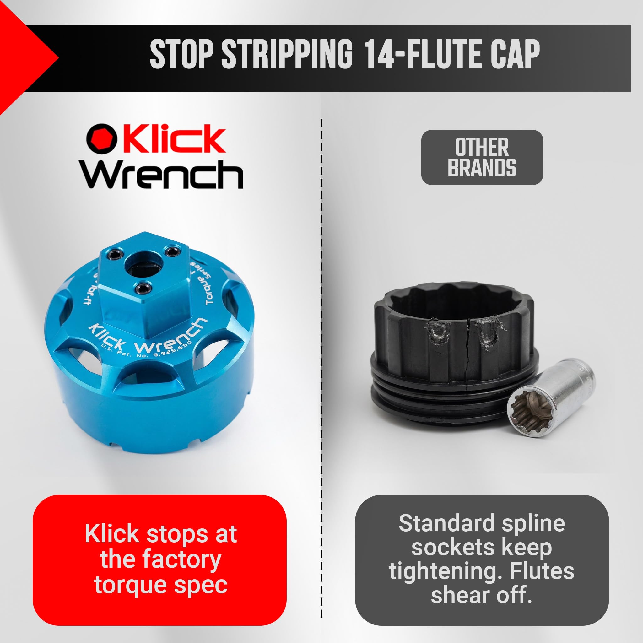 Llave de filtro de aceite limitadora de par de 2 etapas para motores Toyota, Lexus, Scion de 1.8 litros con sistema de filtro de aceite estilo cartucho de 64 mm, se adapta a 14 flautas de