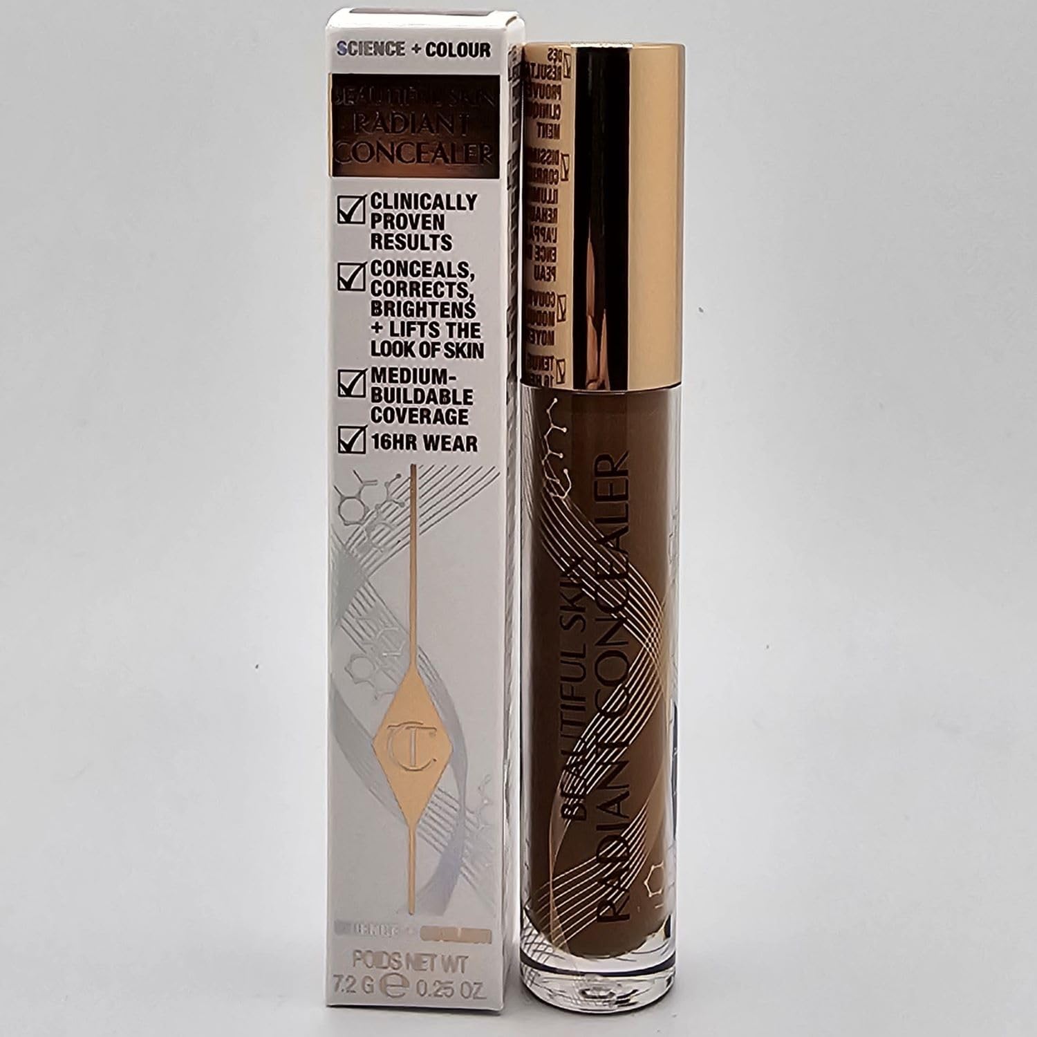 Charlotte Tilbury Beatiful Skin Radiant Concealer | 7.2g | 17 Deep