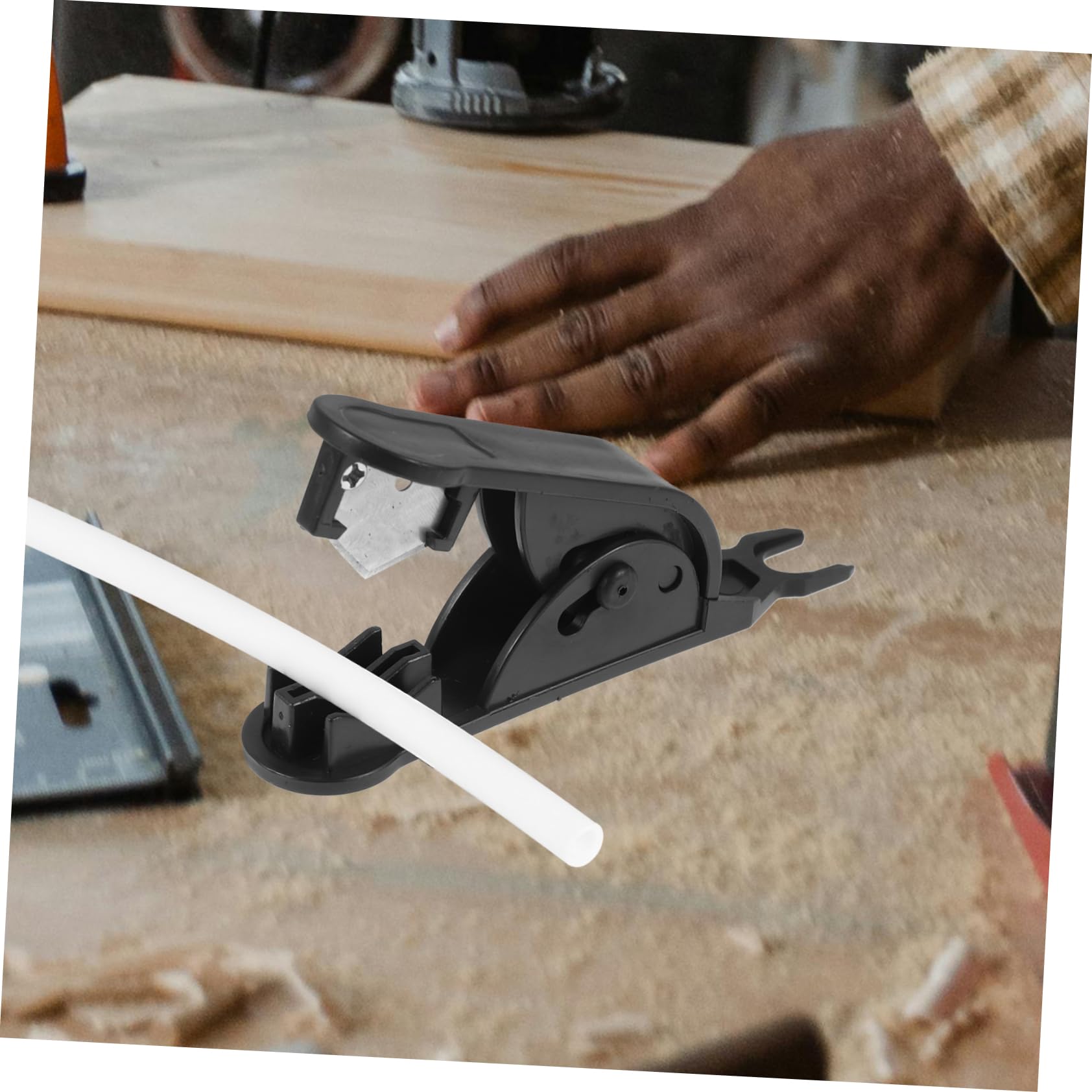 Artibetter 25pezzi Taglierina Per Tubi Pe e Morbidi Cesoie Per Tubo Con Manico Antiscivolo e Sicurezza Utensili Per Taglio Tubo Flessibile e Fili Purificatori Strumento Efficiente Per