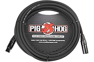 Pig Hog PHM15 Microphone XLR Cable: Exceptional Audio Performance