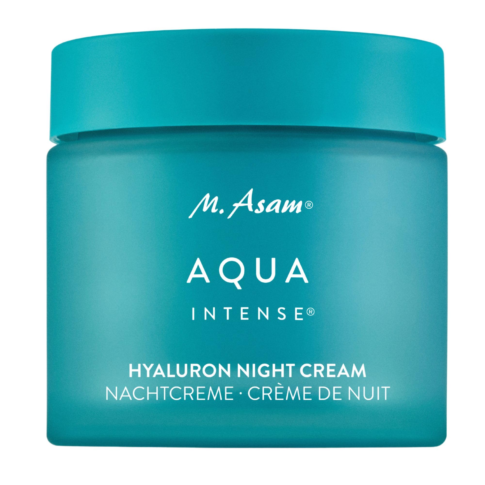 M. Asam AQUA INTENSE Hyaluronic Acid Night Cream (50ml), Deep Hydration