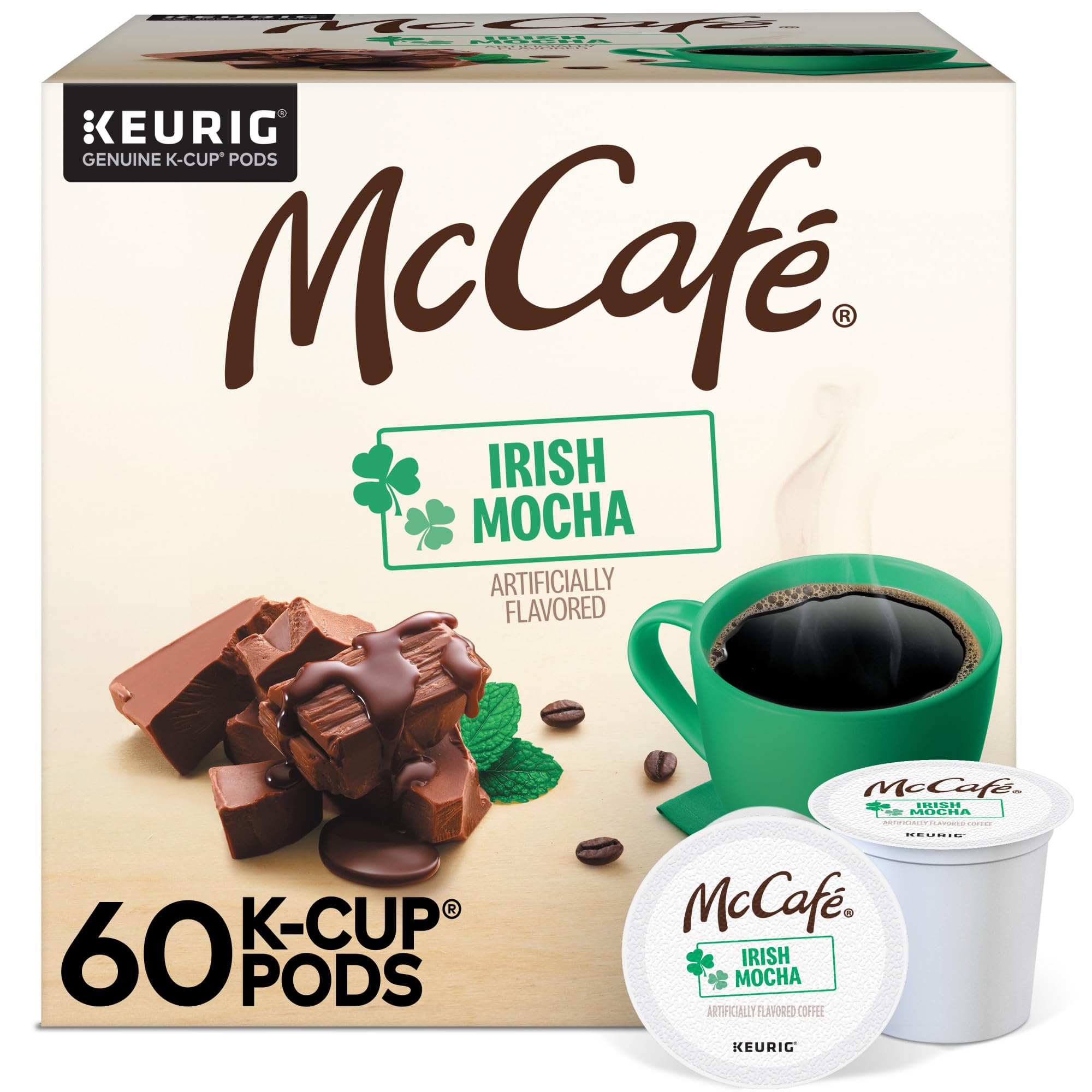 Amazon.com: McCafe Irish Mocha Coffee, Single-Serve Keurig K-Cup