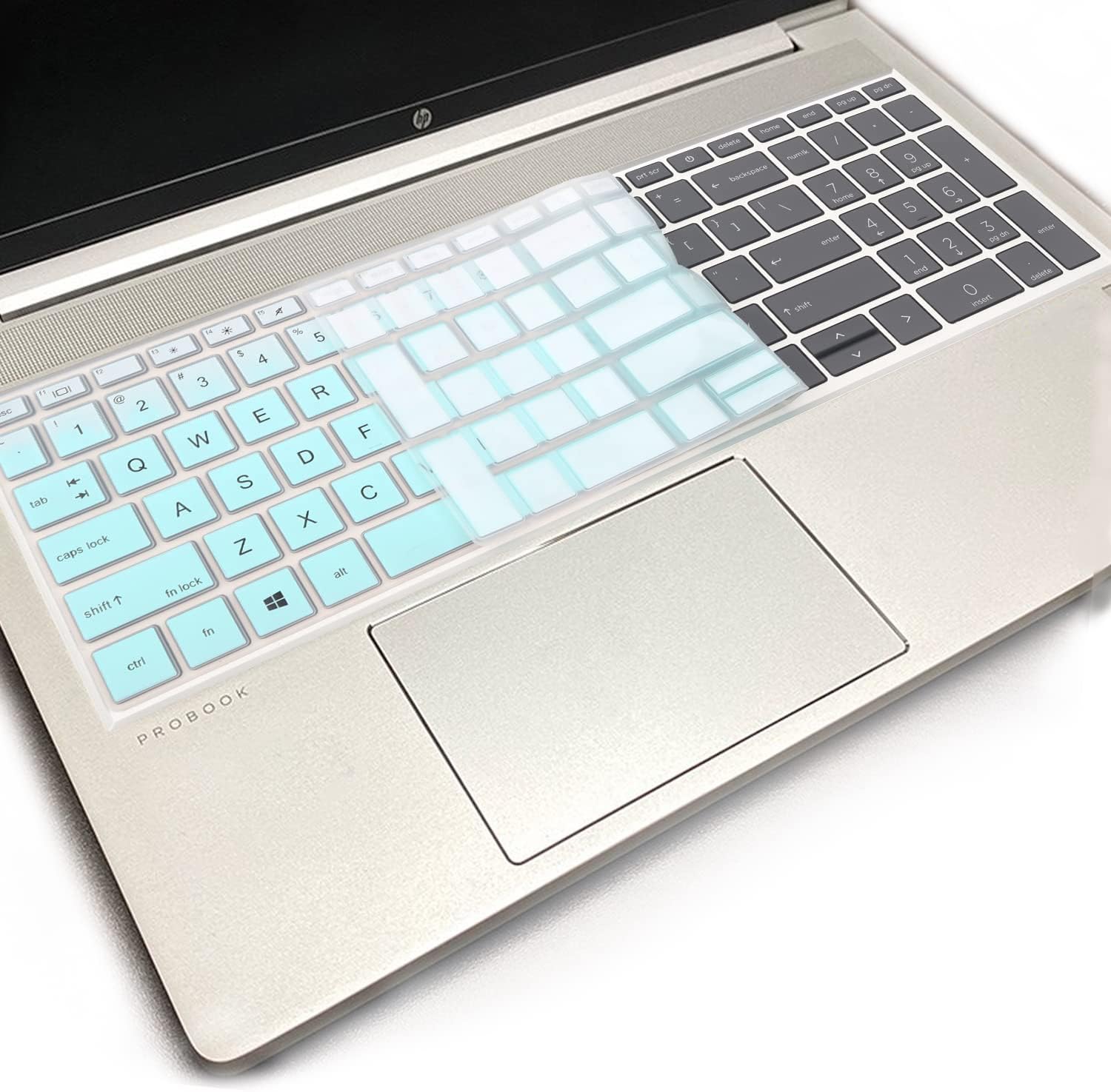 Keyboard Cover for 15.6 inch HP ProBook 450 G8 G9 G10/ 455 G8 G9 G10/ 650 G8/HP Zbook Power G8 G9, New HP ProBook 15.6 inch Laptop Keyboard Skin(NOT fit HP ProBook 450/455/650 G6 G7)-MintGreen image 4