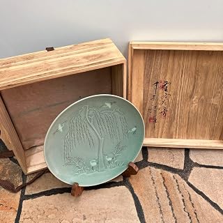 申相浩 高麗青磁 鶴 柳 梅
