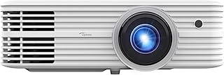 Optoma UHD52ALV True 4K UHD Smart Projector | Super Bright 3,500 Lumens | HDR10 & HLG Support | Works with Alexa and Google Assistant | Voice Command to Activate Projector and USB Media Features | Sup