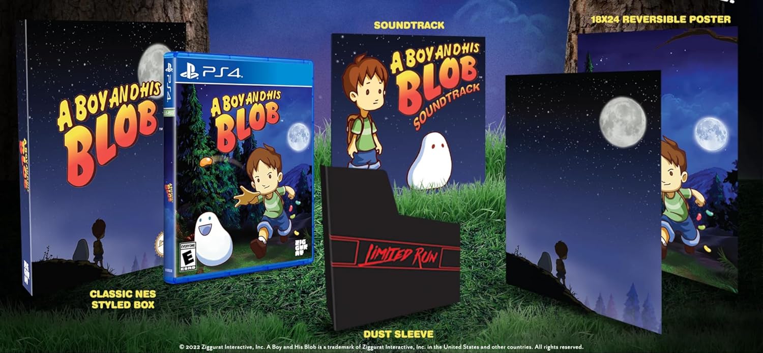 A Boy and His Blob Deluxe Edition (Limited Run Games #461) - for Playstation 4