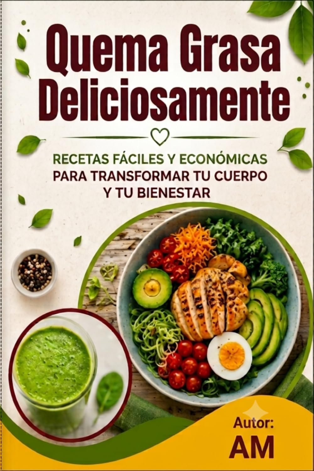 Quema Grasa Deliciosamente: Recetas Fáciles Y Económicas Para Transformar Tu Cuerpo Y Tu Bienestar
