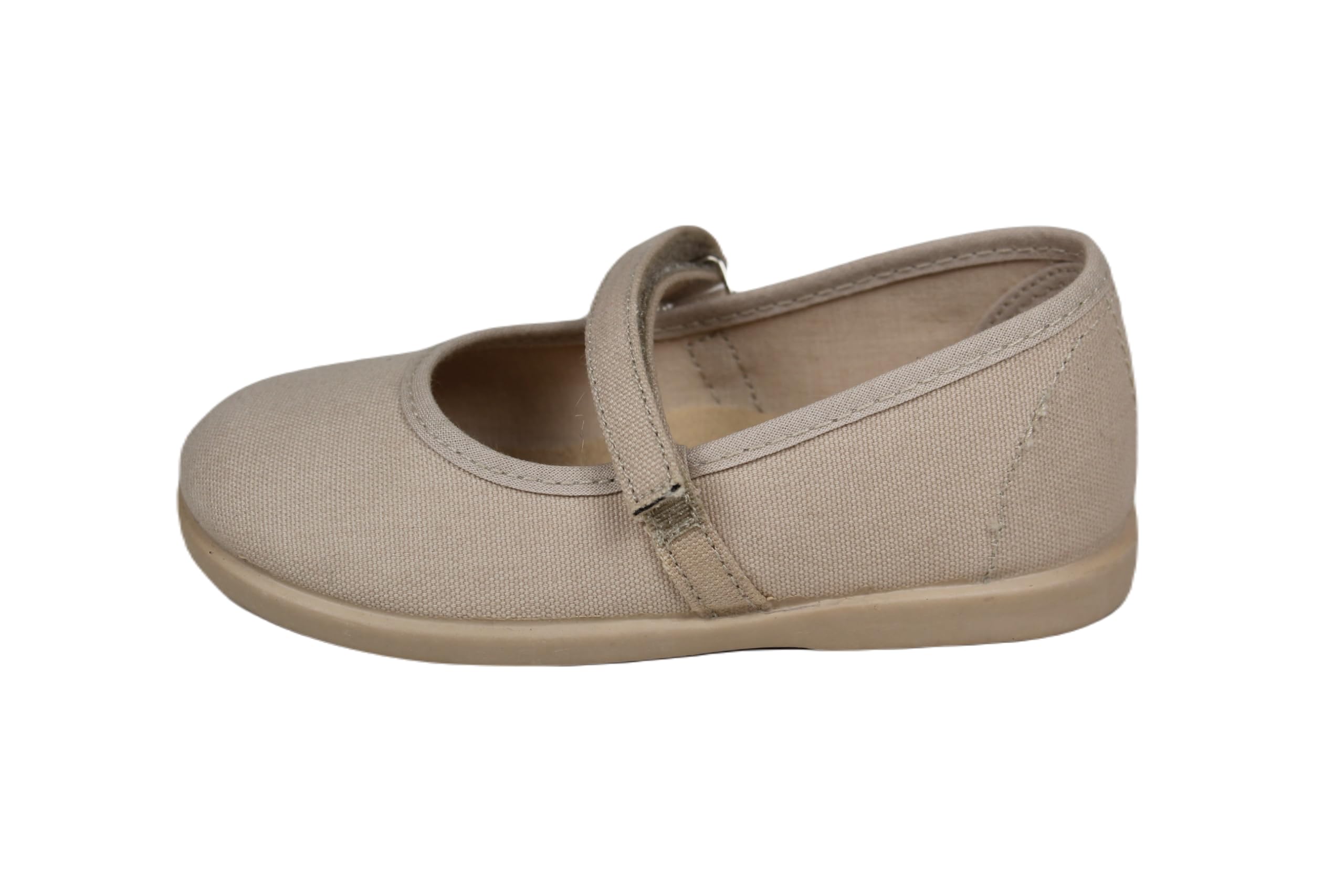 JOVEN 11301 - Bailarinas niña Zapatillas de Lona - Zapatillas niña Verano -Manoletinas niña - Merceditas Niña