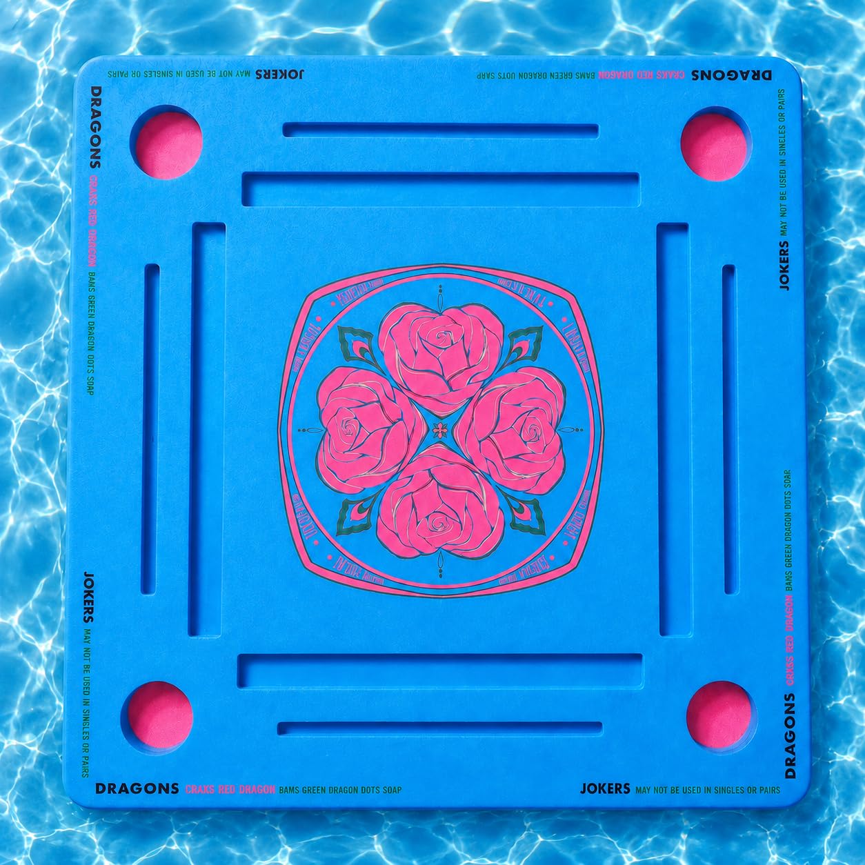 Photo 1 of ***DAMAGED*** Adkoat® 32" Floating Mahjong Table Mat with Rules for Pool