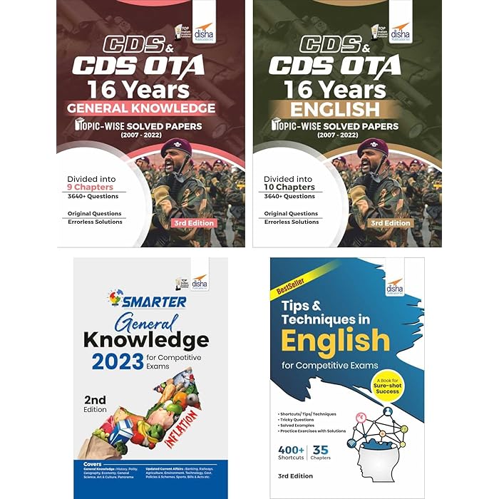 Buy CDS & CDS OTA 16 Years English & General Knowledge Topicwise