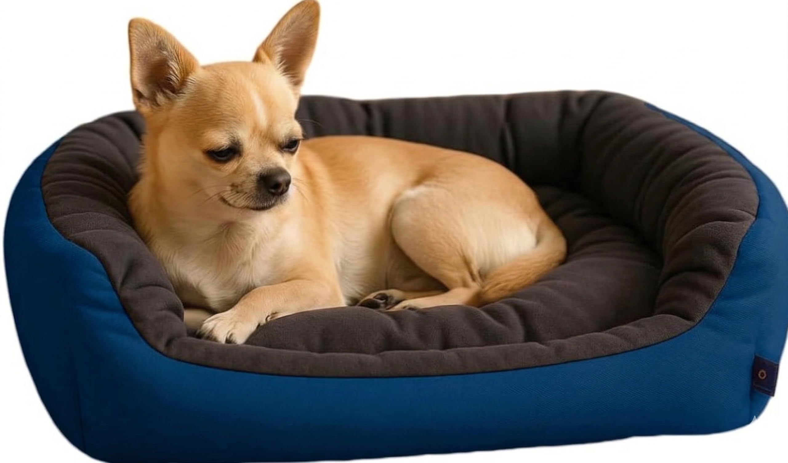 PETS&MORE Cama para Mascotas Azul Marino | Resistente Comoda con Relleno Suave | Cama para Perro | Cama Lavable