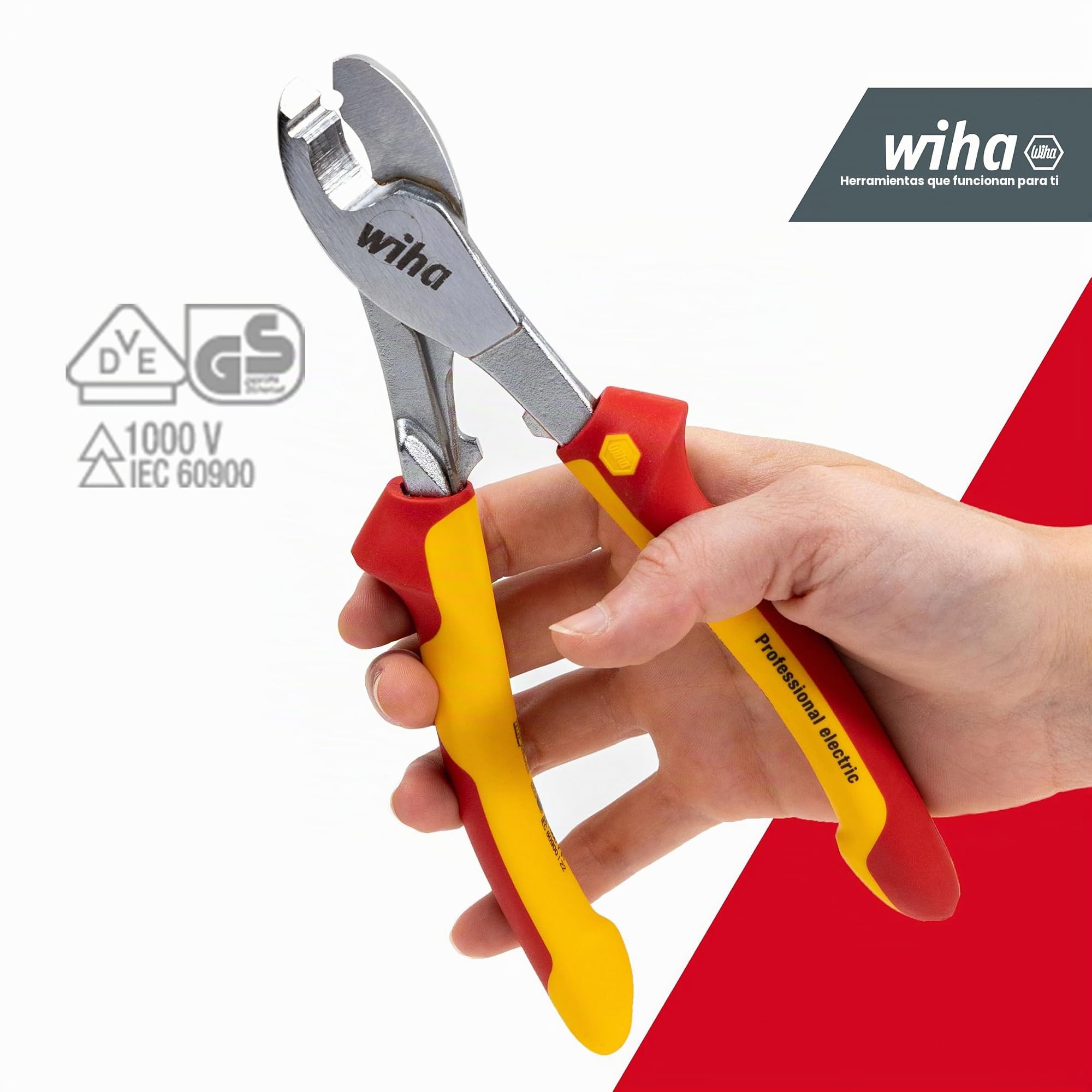 Wiha - Alicates para corte de cables Professional electric