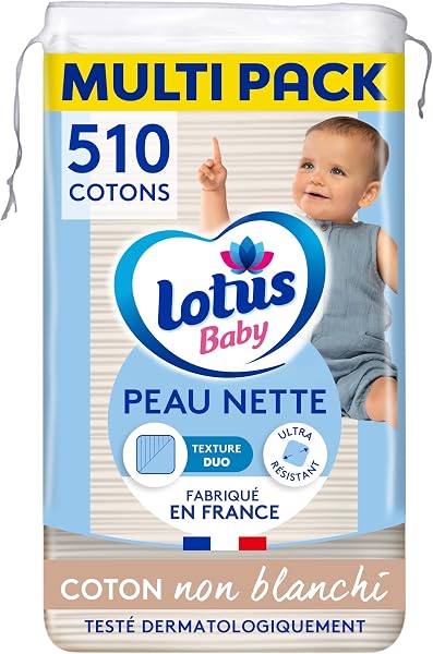 Lotus Baby Peau Nette - Cotons bébé - 510 Cotons - 1
