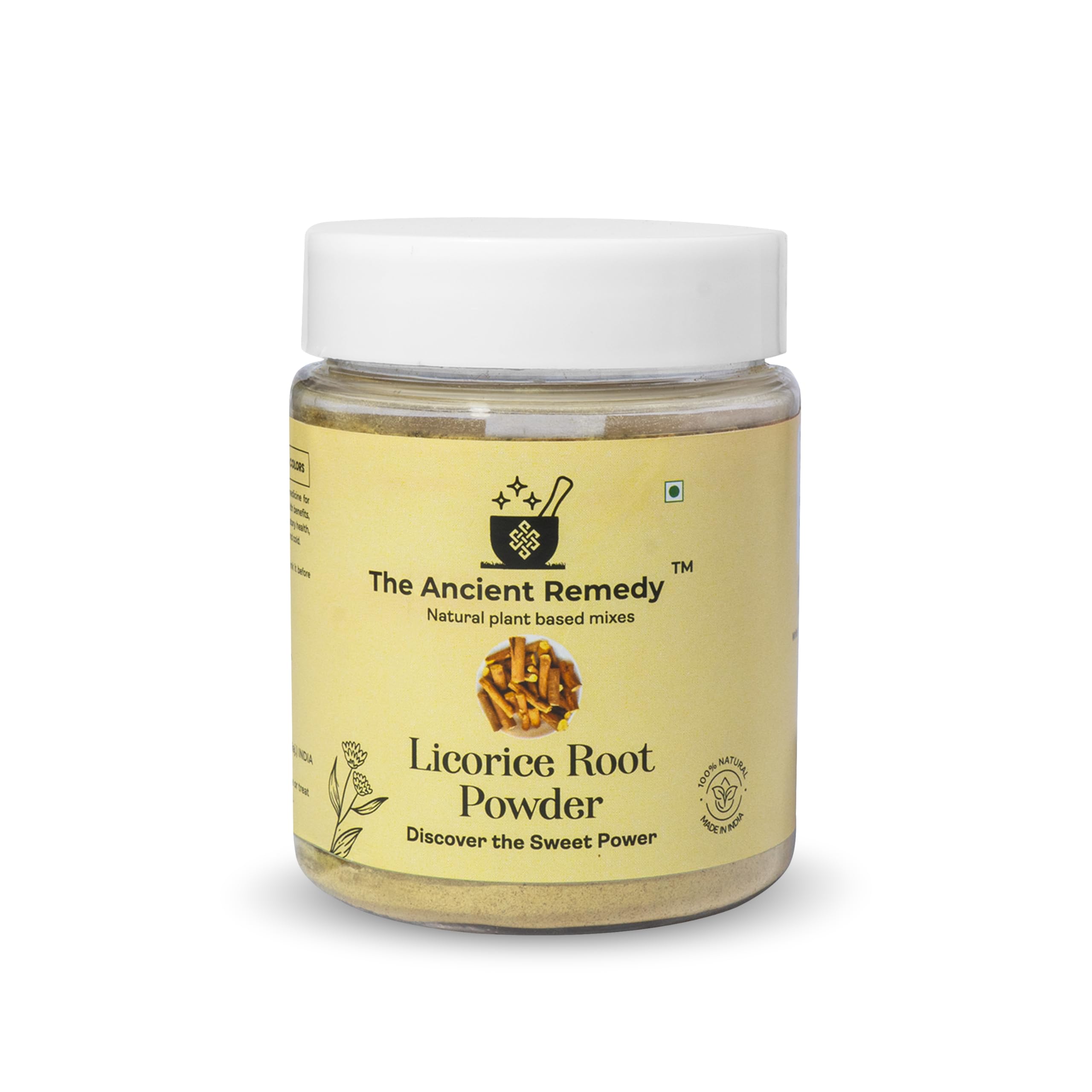 THE ANCIENT REMEDY 100% Pure & Natural Licorice Root/Mulethi Powder 110Gram Yashtimadhu Powder For Health, Skin and Hair Care, Atimadhuram Podi/Athimadhura Hittu Powder- Pack Of 1 (B0D7HC59ZS) Amazon Price History, Amazon Price Tracker