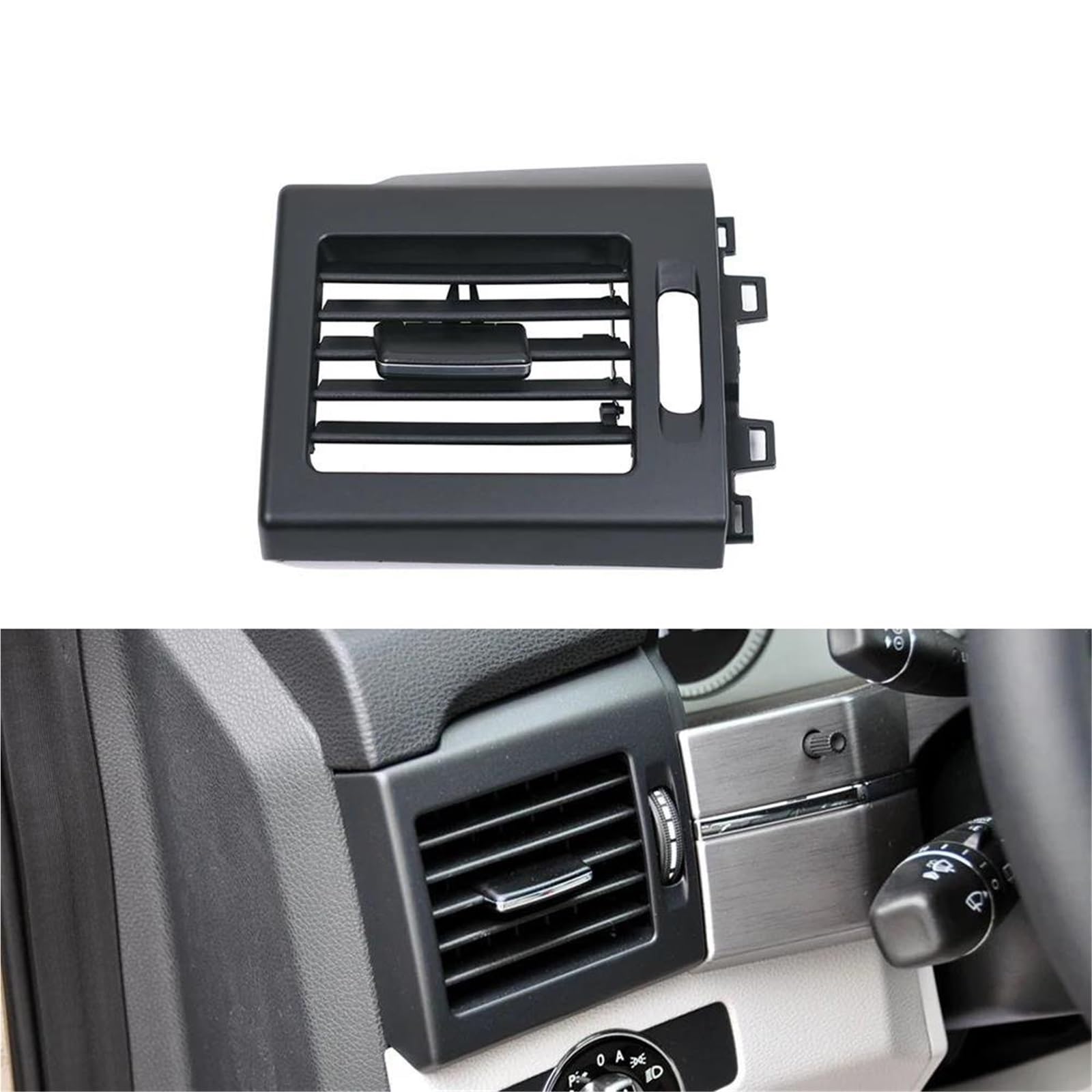 Air Vent Panel for Car Dashboard Console Left Right Air Conditioner Ac Vent Grill Outlet For Benz 204 GLK X204 GLK220(LHD Left Ac Vent)