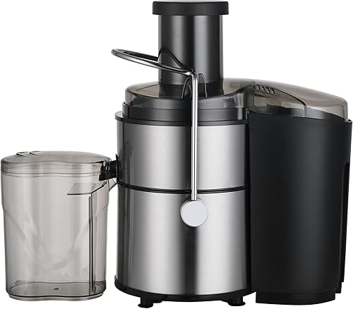 Miniatura 2 de Exprimidor eléctrico de 900 W, exprimidor centrífugo multifunción con canal de alimentación de 3 pulgadas, fabricante de jugo centrífugo automático