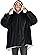 Bare Home Wearable Blanket Hoodie - Soft Plush Sherpa - Warm and Cozy - Oversized Wearable Blanket - Adult & Kid Sizes