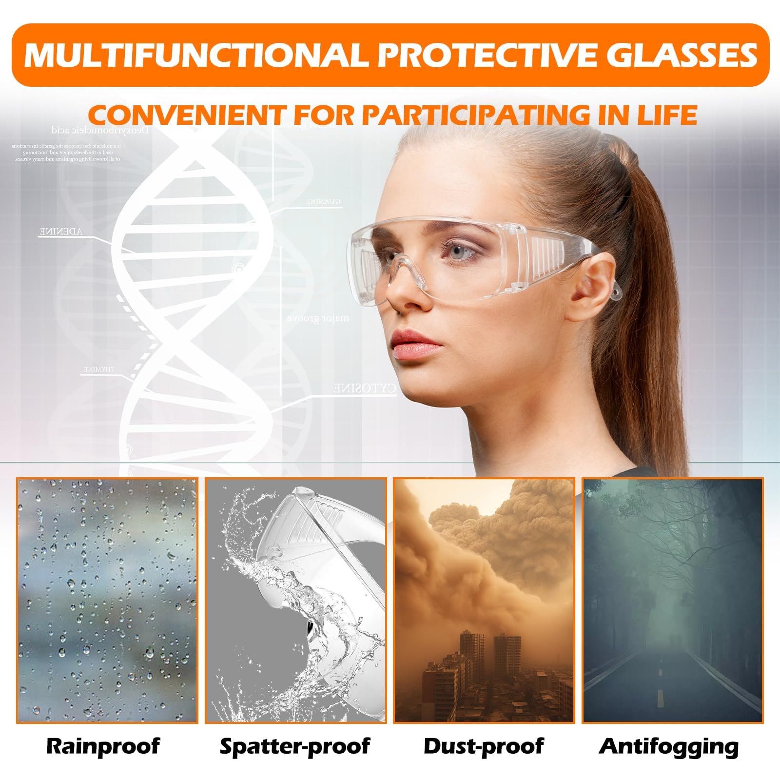 Schutzbrille für Damen und Herren