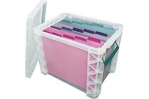 Super Stacker 19L Clear/Sea Breeze Storage Organizers