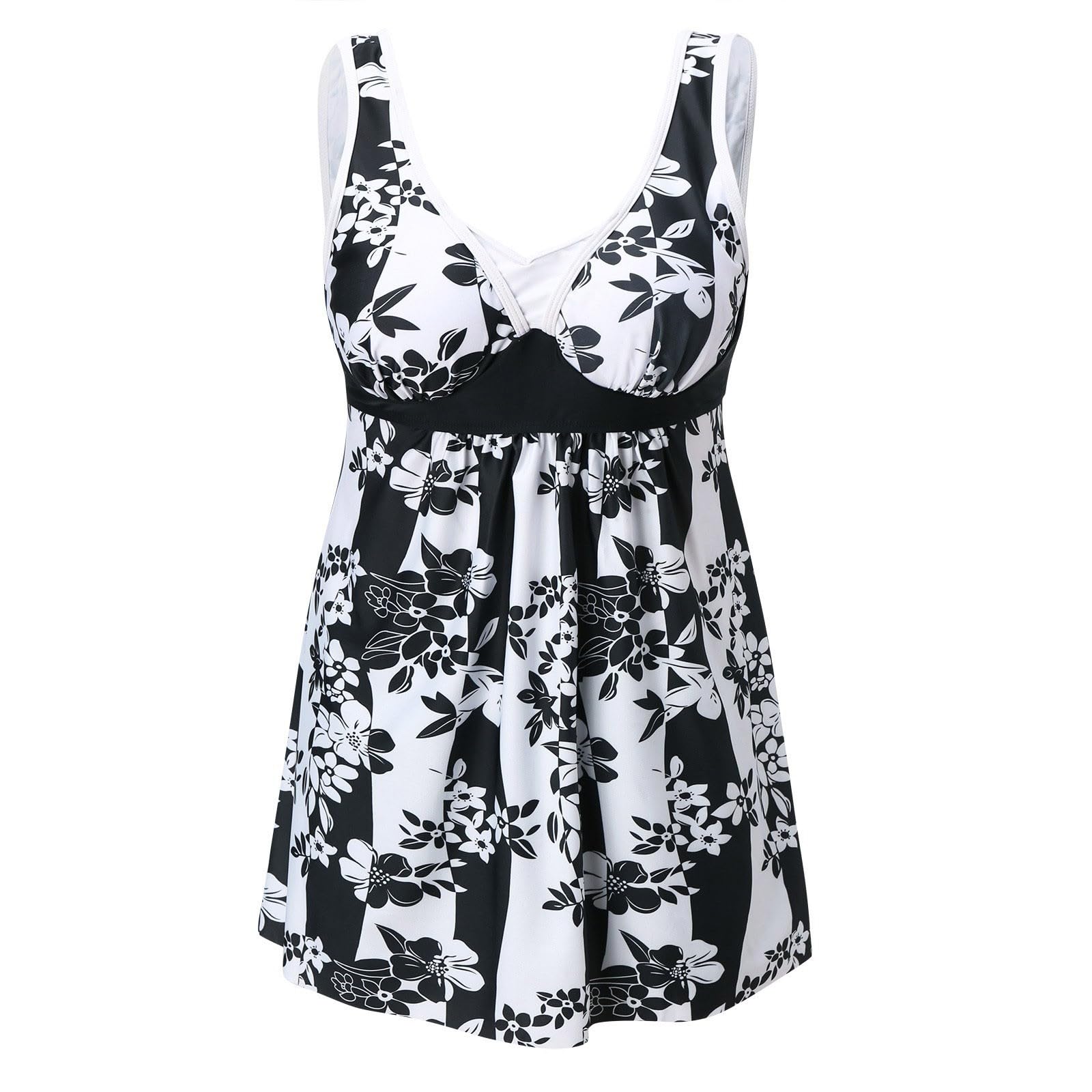 Conjunto de traje de baño de dos piezas con estampado digital para mujer playa dividida liga con estilo bikini de moda