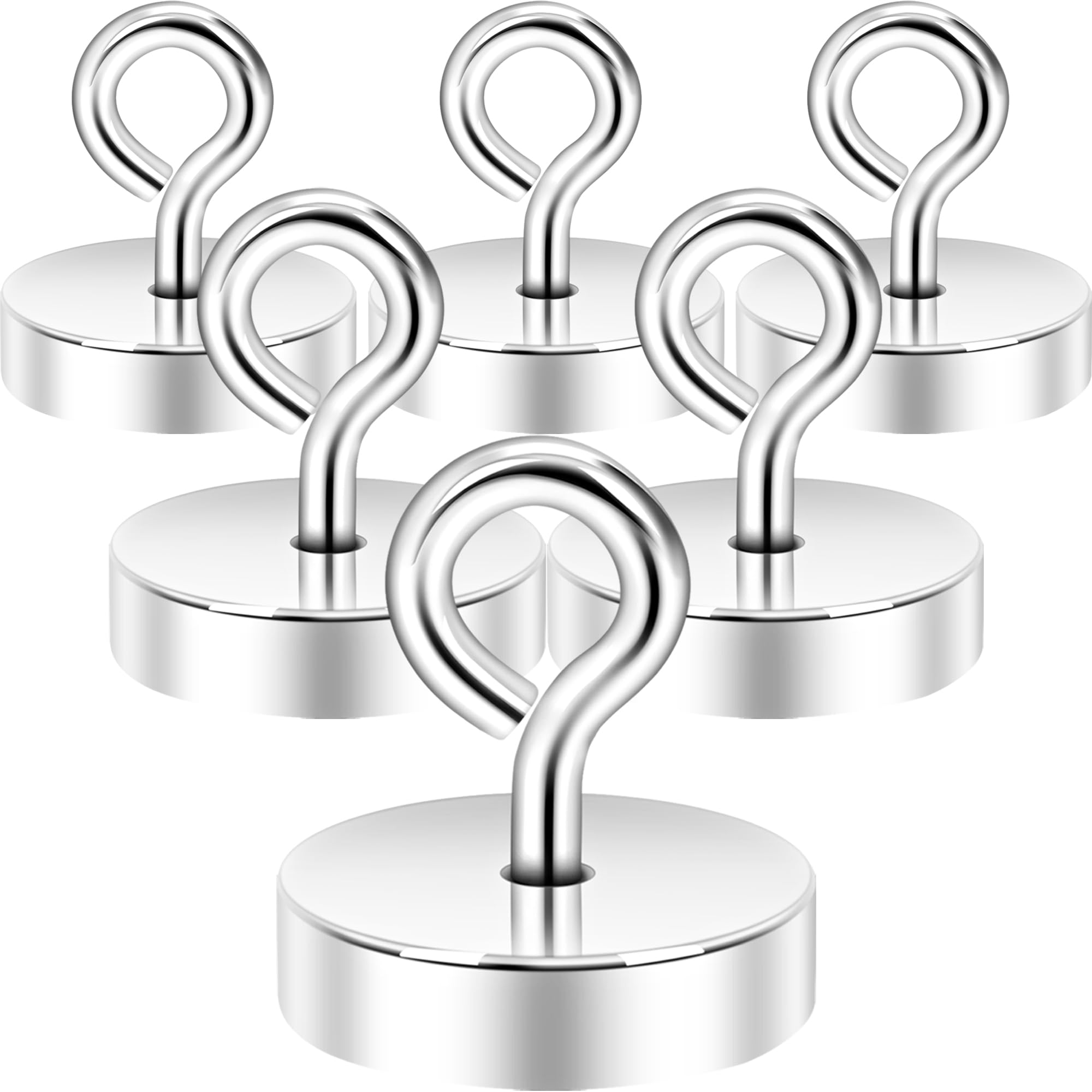 Neosmuk Magnetic Hooks, Cruise Ship Essentials, 30lb Heavy Duty Magnetic Hooks For Cruise Cabins, Refrigerator, Grill, Hanging, And Travel | Extra Strong Must-Haves Magnet Hook