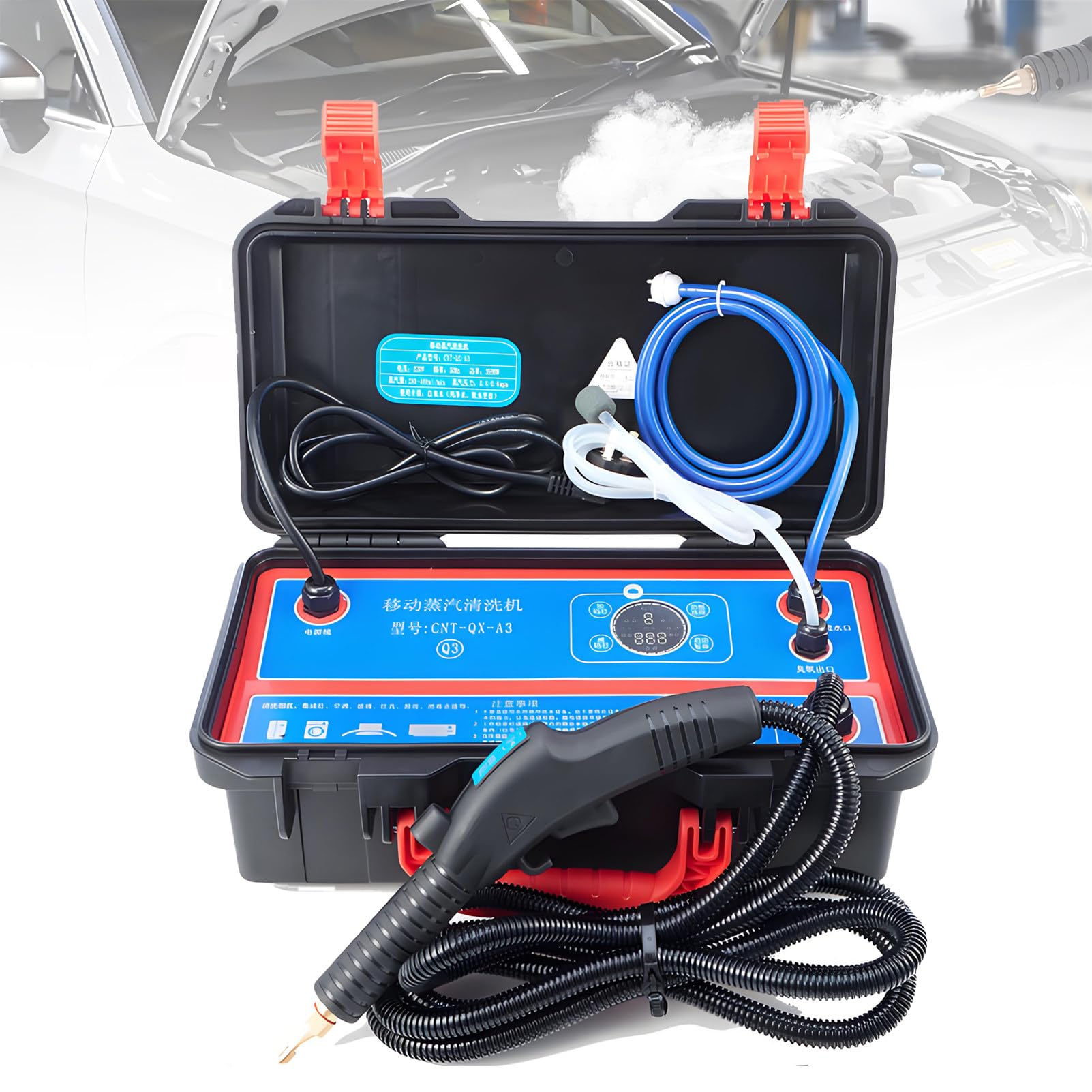 Limpiador a vapor comercial para hostelería y limpieza profunda con potencia 220V