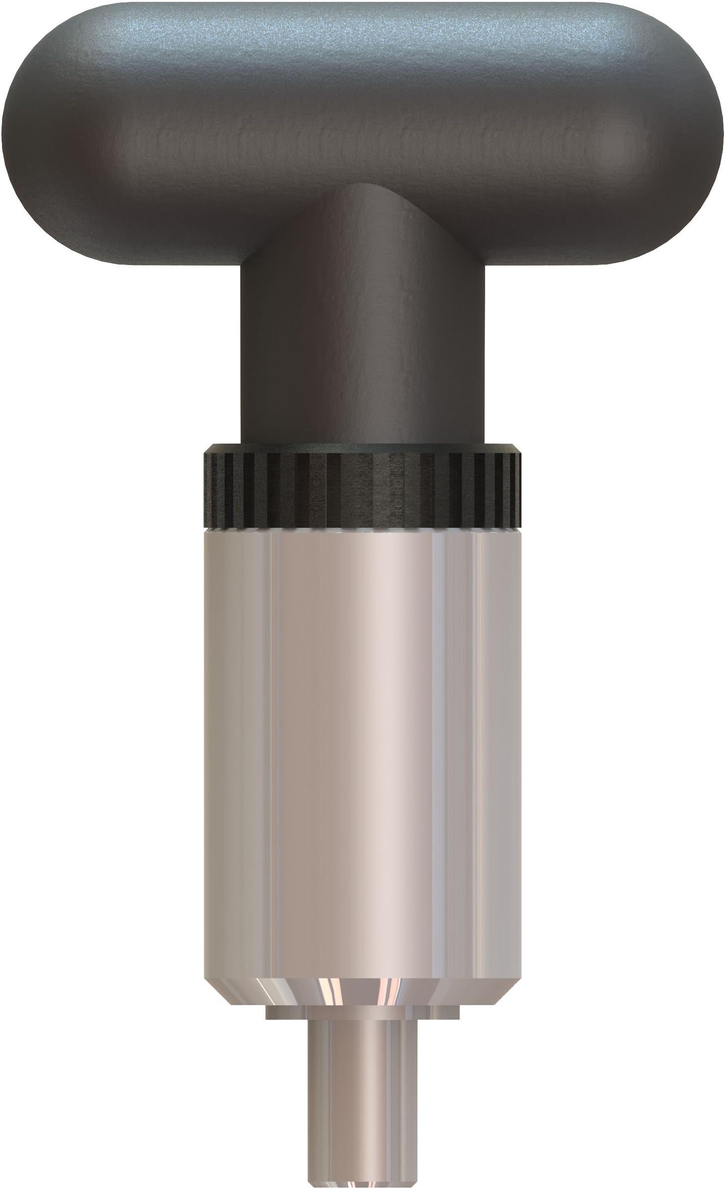 Innovative Components AI1/2T1.5-B-TR6 1/2" tapered tip, 2.25" Rounded T knob Spring Loaded Pop Pin 1.50" welds on barrel included