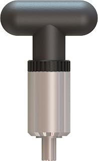 Innovative Components AI1/2T1.5-B-TR6 1/2" tapered tip, 2.25" Rounded T knob Spring Loaded Pop Pin 1.50" welds on barrel included