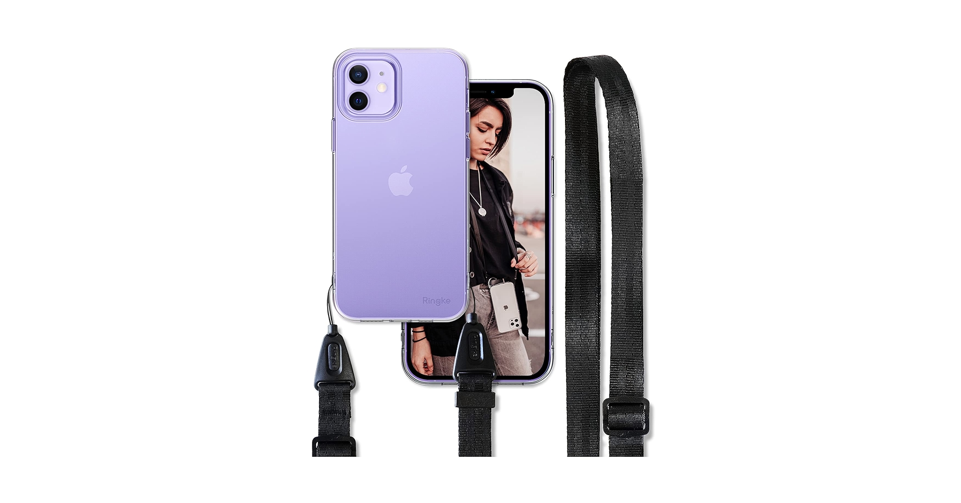 Amazon.com: Ringke Air Shoulder Strap Compatible with iPhone