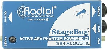 Amazon | Radial ラジアル エレアコ用DIボックス StageBug SB-1 Amazon | Radial ラジアル エレアコ用DIボックス StageBug SB-1