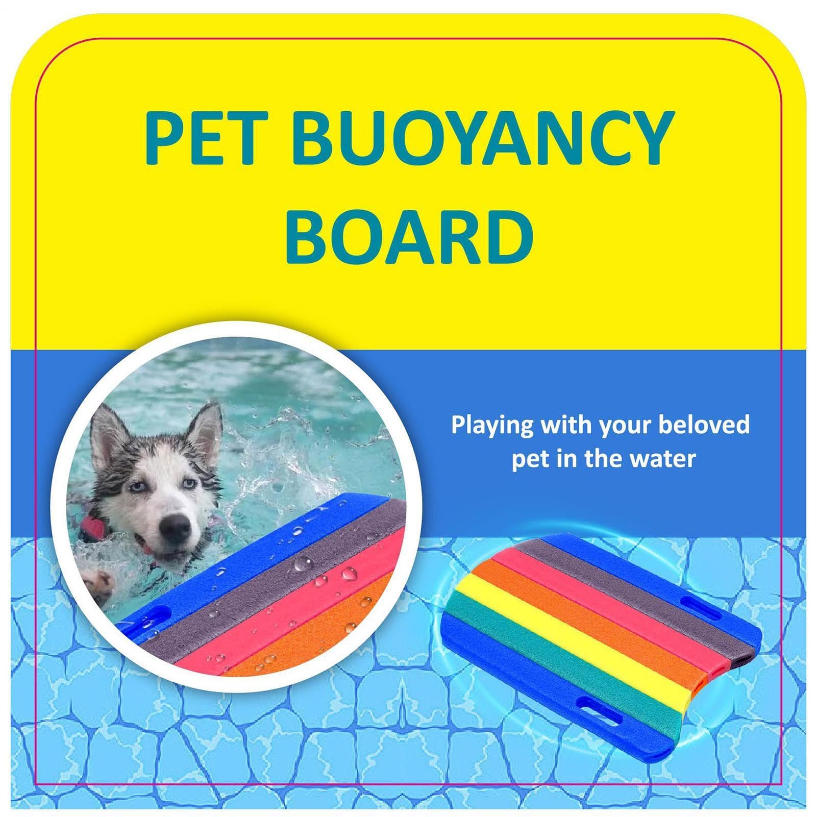 Swim Kick Board Training Aid, High Buoyancy Foam Swimming Practice Board, Portable Water Float Support, 18.5x11.42x0.98in