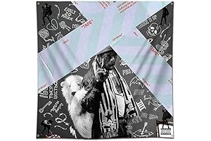 Lil Uzi Vert Album Poster Tapestry Hip hop Singer Banner Wall Art