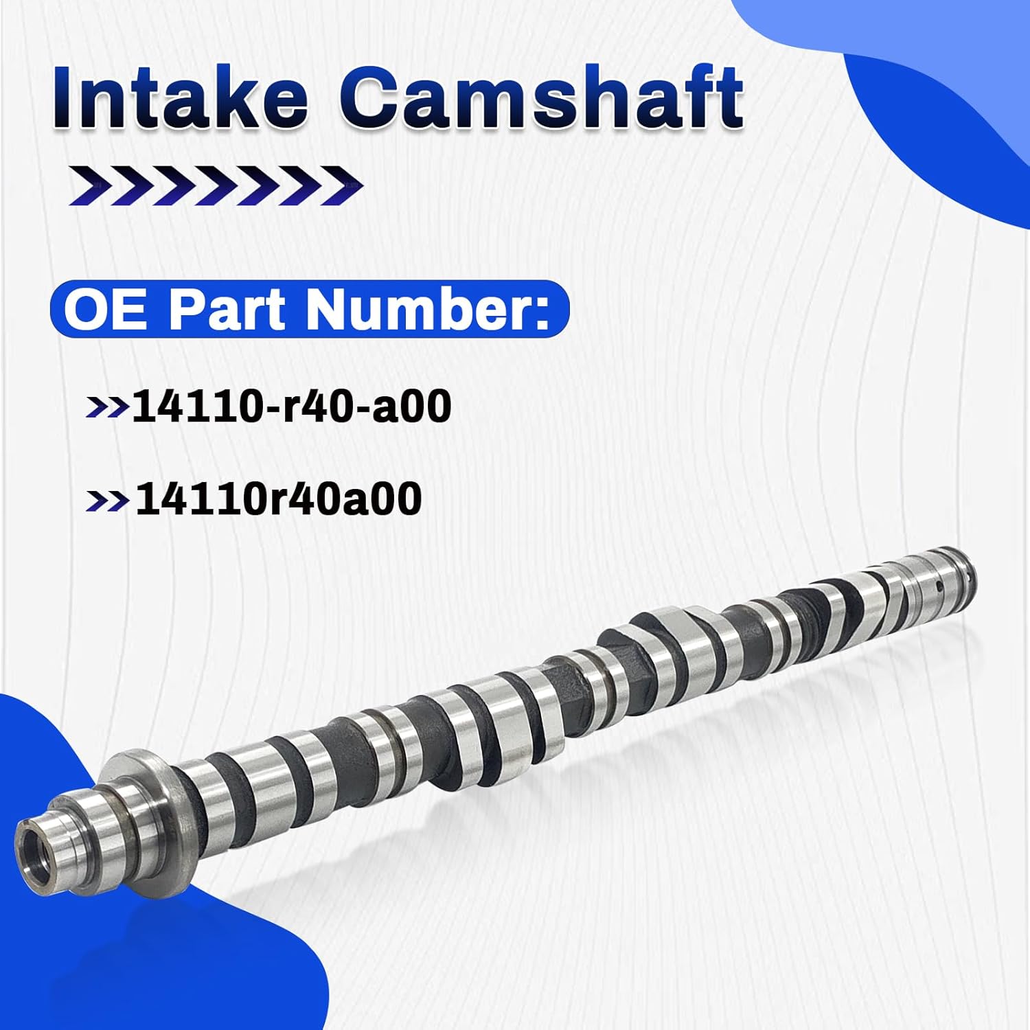 Intake Camshaft Compatible with Honda Accord 2008-2012 & CR-V 2010-2014 and Crosstour 2012-2015, 2.4L 3.0L, Replaces 14110-R40-A00 14110R40A00