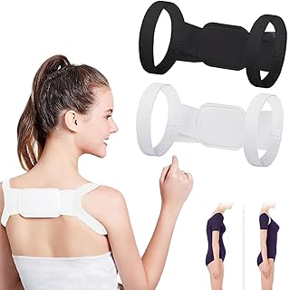 Posture Pro Fix, 2023 New Posture Corrector Neck and Shoulder Corrector for Women and Men, Adjustable Upper Back Support Belt for Summer