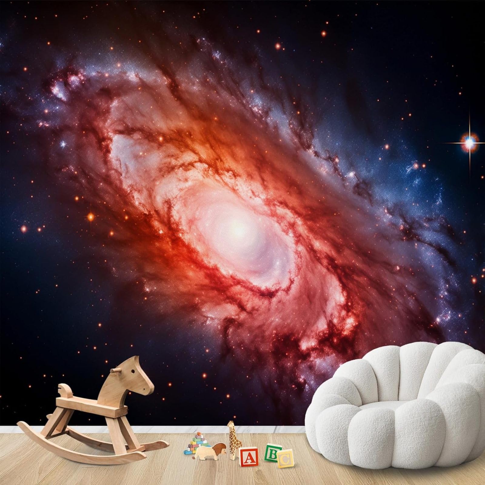 hgjdjhnf Photo Mural - Wallpaper Photo, Galaxy, Universe, Modern, Living Room, Bedroom, Children's Room, Wall Decoration, Motif,350cmx256cm Poster - Wall Sticker - Frameless Picture