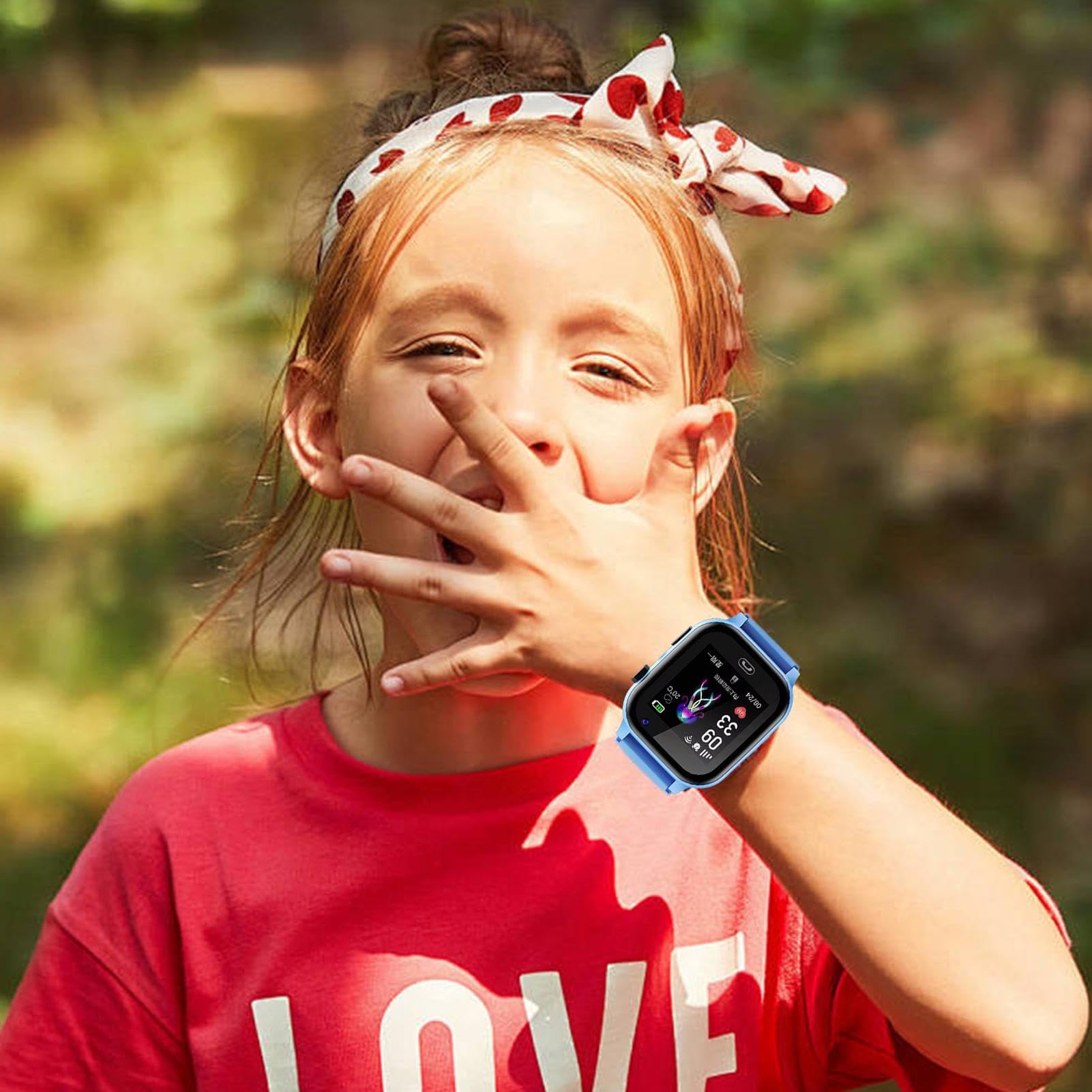 Smart Watch � Orologio da polso per bambini, orologio intelligente Four G,  orologio digitale con fotocamera per bambini, cinturino da polso, social ...